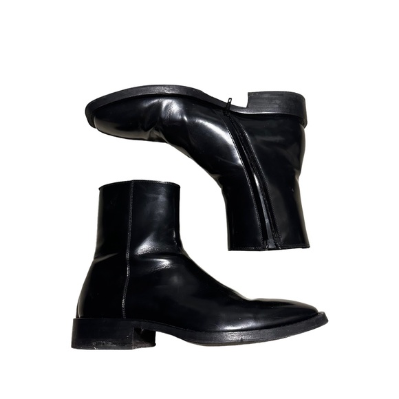 Balenciaga Black Tiaga Zip-Up Boots Balenciaga